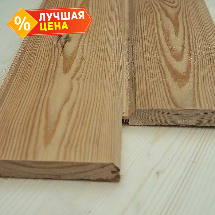 Имитация бруса 22х145х3000 мм С Лиственница