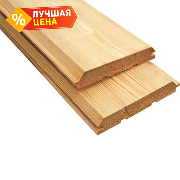 Имитация бруса 21х145х5000 мм АВ Лиственница