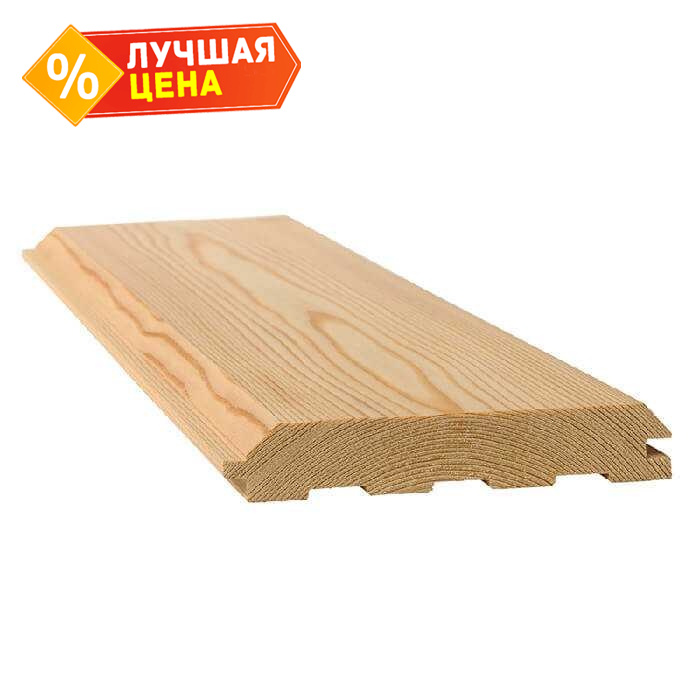Имитация бруса 21х145х6000 мм Прима Лиственница