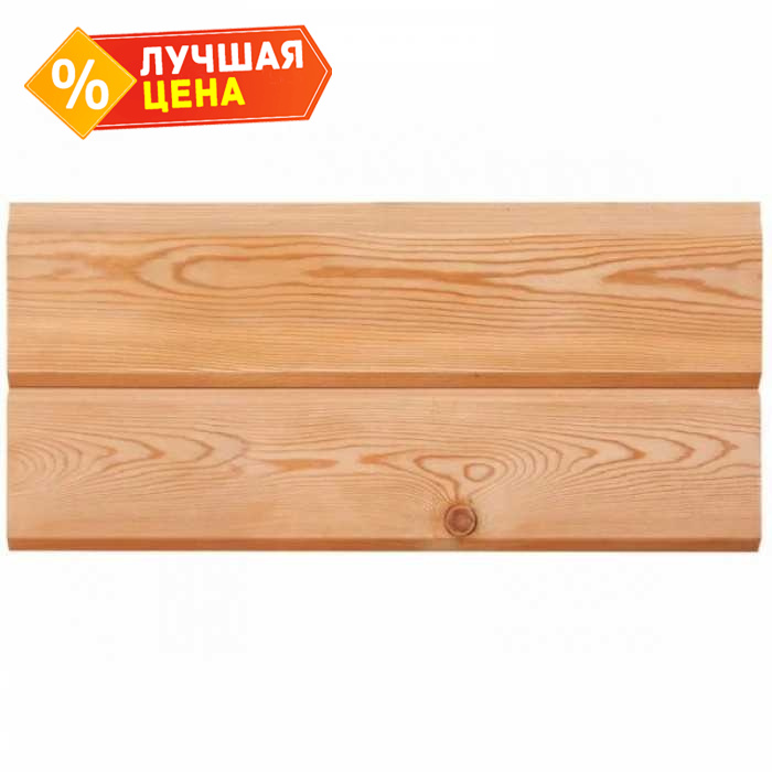 Имитация бруса 21х145х4000 мм АВ Лиственница