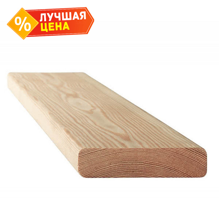Планкен прямой 21x145x4000 мм А Лиственница