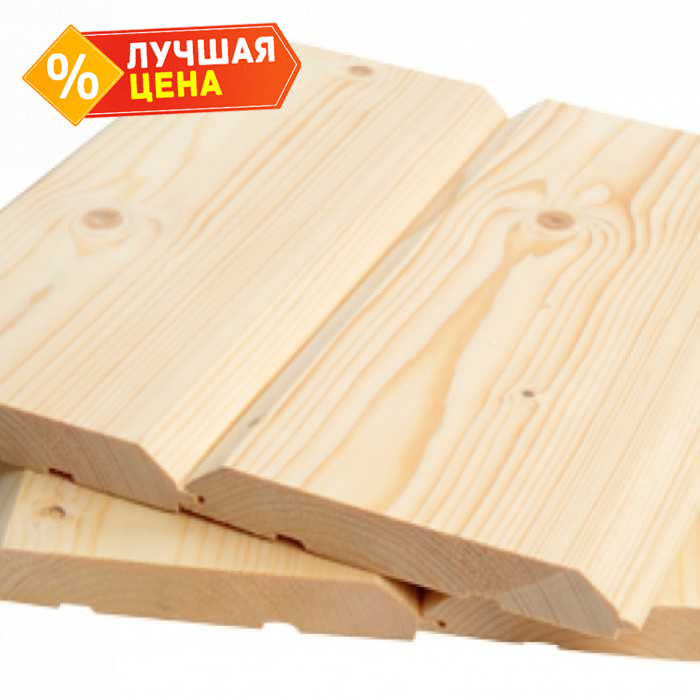 Имитация бруса 21х175х3000 мм АВ Лиственница
